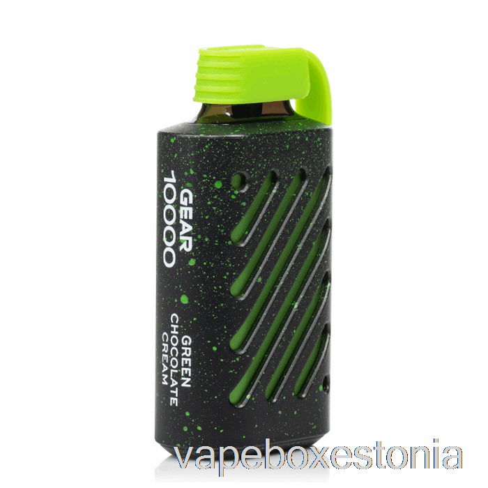 Vape Box Estonia Vozol Gear 10000 ühekordne Rohelise šokolaadi Kreem